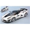 BBURAGO BU16012G FERRARI FXX-K EVO N.70 WHITE 1:18 Modellino