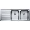 Franke Logica Line LLX 621 - Inox satinato sx
