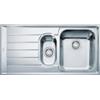 Franke Neptune NEX 651 - Inox satinato sx