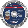 Bosch Professional 1x Dischi diamantati Expert MultiMaterial (per Calcestruzzo, Ø 230 mm, accessorio Smerigliatrice angolare grande)