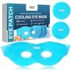 Yagaspantery Maschera Occhi Gel Freddo, Maschera Occhi Rinfrescante,Mascherina Refrigerante,Riutilizzabile con 2 Cuscinetti Rinfrescanti e Borsa Refrigerante OcchiaieMaschera, Allevia l'affaticamento oculare