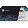 HP 124A Q6002A GIALLO TONER - 2000 PAGINE PER COLOR LASERJET 1600