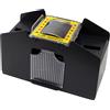 Mescolatore Automatico di Carte Da Poker a 4 Mazzi Nero