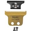 Wahl Gold Detailer T-Wide Blade, 0,4 mm, rivestita in titanio e DLC | Compatibile con: 5-Star Detailer and Cordless Detailer Li (standard / nera)