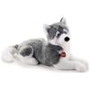 Trudi Husky Marcus Cane peluche gioco, regalo Natale e compleanno | 26x33x60cm taglia XL | Classici cani peluche | modello 22274