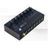 Mixer di linea stereo professionale Mixer da palco Estensione 6 ingressi per