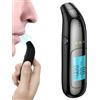 Chingcoo Etilometro Portatile Certificato, Etilometri Misuratore Alcolico Professionale con Display Digitale LCD e Chip ad Alta Sensibilità, Etilometro per Uso Domestico e Professionale