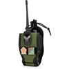 TACTICAL_GEEK TACTICAL GEEK EXT10 Tactical Universal Radio Holder Bag Borsa radio a fondina regolabile per varie radio per viaggi, escursioni, allenamenti anticaduta, arrampicata, ciclismo