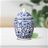 Vaso regalo con coperchio Vaso di zenzero in ceramica per matrimoni