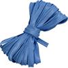 Aerzetix - C77250 - Nastro bordatore 9 Metri x 10mm - in Poliestere - Colore Blu Chiaro - passamaneria gallone Abbigliamento Cuscini trapunte