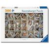 Ravensburger Puzzle 5000 Pezzi La Cappella Sistina - Puzzle Adulti +14 anni, 153 x 102 cm, Puzzle per Adulti Super Esperti, Collezione 5000 Pezzi, Idee Regalo
