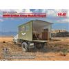 ICM WWII BRITISH ARMY MOBILE CHAPEL KIT 1:35
