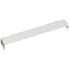 Wall Control Staffa porta attrezzi da 20,3 cm, accessorio per pannello forato Wall Control e lavagna porta attrezzi scanalata, bianco