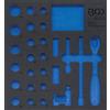 BGS 4053-1 | Modulo per carrelli portautensili 2/3 | vuoto | per BGS 4053