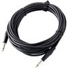 Pronomic Stage INST-10 Cavo per Strumenti Jack 10m nero, Connettori: jack 6 | Ideale come cavo di collegamento tra effetti ecc., 3 mm, Lunghezza: 10 m, Colore guaina: nero, Rame senza ossigeno