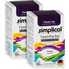 simplicol Colore tessile expert lilla-lilla per una colorazione creativa e semplice in lavatrice o manuale 1737 (2 x 1707) 150 g (confezione da 2)