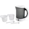 Adlereurope Virdulys Adler Travel Kettle AD 1268 Standard, Plastic, Baltas, 600 W, 0.6 L