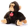 Trudi Scimmia Bisko Scimmietta mascotte peluche, scimpanzè regalo di Natale e compleanno. | 23x22x12cm taglia S | Animali Esotici tropicali | modello 27146