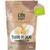 CIBO CRUDO crudo biologico vegan Cibocrudo Burro di Cacao Alimentare Puro in Pezzi Biologico, Qualità Criollo, Provenienza Perù, Burro di Cacao per Dolci, Ottimo per Creme Fatte in Casa Corpo, Viso e Labbra, 250g