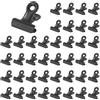 JRSHIRLEYLTD 41 clip per bulldog, piccole graffette per ufficio, multi-funzione, clip da 22 mm, clip in metallo, per borse, negozi, uffici e cucine a casa
