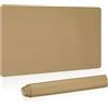 PATIKIL Tappetino per Scrivania Grande 24 x 13 Sottomano Tono Oro | da Scrivania Grande Doppio Lato in Pelle Pu