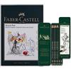 Faber-Castell Castell 9000 - Blocco da disegno A5, 40 fogli, 160 g/m², set artistico in latta da 6, per libri da colorare per adulti, forniture artigianali, disegno, schizzi, matite resistenti alla