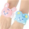 LittleForBig Braccialetti per adulti - Bracciale morbido e regolabile con campanella in design Baby Parade, set da 2
