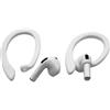 Axvxby 1 paio di ganci per l'orecchio anti-smarrimento per cuffie Bluetooth, adatti per Airpods, cuffie Apple, accessori sportivi anti-smarrimento, ganci per l'orecchio in silicone,bianco