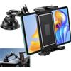 HIAHXC Supporto per tablet auto, iPad con ventosa anteriore, supporto universale girevole a 360°, per tablet e smartphone da 4,7 - 9,7 pollici