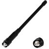 Superbat Antenna Talkie-Walkie Baofeng 21cm Dual Band UV VHF/UHF 136/470MHz in Fibra di Vetro con Connettore SMA Femmina Guadagno di 3dBi Compatibile con Baofeng UV-5R e Retevis RT-5R