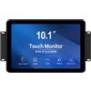 GreenTouch 10.1 pollice 10 Punti Anteriore Impermeabile Industrial Open Frame PCAP Touch Screen Display LCD Monitor 1280x800 Nero