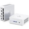 MINISFORUM UM880 Plus Mini PC, processore AMD Ryzen 7 8845HS 8C/16T fino a 5,1 GHz, AMD Radeon 780M, 32GB DDR5 (fino a 96 GB) / 1TB SSD, HDMI/DP/USB4/2.5G RJ45, OCulink, WiFi6E, BT5.2, USB 3.2 x 2