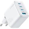 Anker Caricatore iphone 70W, Alimentatore 4 Porte con Ricarica Ultrarapida da 70 W, Compatto e Stabile, Compatibile con iPhone 17 Pro Max/Serie 16-12, MacBook Air, iPad, Pixel, Galaxy (cavo excluso)