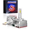SUPAREE LED D3S Canbus Lampadina D3S LED Lampada D3S 35W D3R 26000LM 6500K Sostituisci Lampadine Allo Xeno HID OEM Plug and Play 2 Lampade