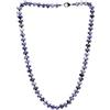 Treasure Bay Collana da donna fatta a mano con perle di pietre preziose, 8 mm, 46 cm, Gemma