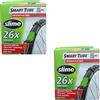 Slime Smart Tube - Camera d'aria autoriparante Schrader, 66 x 4,4-5,4 cm, confezione da 2