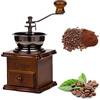 Jilskl Macina Caffè Manuale Vintage, Macinacaffè In Stile Retrò, Grinder Ceramica per Casa, Ufficio e Viaggi