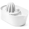 BLIMPLUS Blim Plus - Spremiagrumi Oblo' Arctic White - Spremi e Filtra Succo Facile Veloce - Made in Italy
