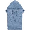 TRAMAS+ Accappatoio da Bagno 100% Cotone Uomo e Donna, 450g, Cappuccio, Cintura Regolabile, 2 Tasche, Alta Assorbenza, Morbido e Confortevole, Certificato OEKO-TEX - XL, Bianco