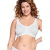 Naturana Moulded Soft Cup Bra Reggiseno con Coppe Modellate, White, 38D Donna