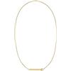 Armani Exchange AXG0176710 - Collana da donna in acciaio inossidabile color oro