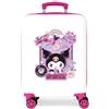 Sanrio Kuromi Wonder Valigia da cabina bianca 38 x 55 x 20 cm Rigido 2 kg Chiusura a combinazione laterale ABS 2 kg 35 l Bagaglio a mano