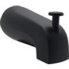 Westbrass E531D-1F-62 Beccuccio vasca deviatore vasca da bagno 5-1/4 attacco frontale nero opaco