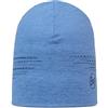 Buff DryFlx Berretto Uomo Donna Adulti, Asciugatura Rapida, Stretch, Riflettente, Notturno, Lucido, visibilità, Corsa, Stretch, umidità, Taglia Unica, Blu