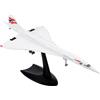 AWAOVV 1/200 Concorde Suono Passeggero Aereo Air British Airway Modello per la Collezione Display