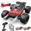 DEERC Auto telecomandata, scala 1:16, auto RC per adulti, 40 km/H, 4WD All Terrain Off-Road 2.4Ghz RC Crawler con luce LED, 2 batterie, giocattolo regalo per bambini…