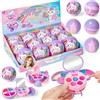 Vamei 12 Blind Box Set Trucchi per Bambina con 3 Versioni Valigetta Trucchi Bambina, Gadget Compleanno Bambini, Regalini Fine Festa Compleanno, Giocattolo Regalo per Bambina 6 7 8 9 10 Anni