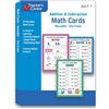 Apostrophe Games Addizione e sottrazione Carte matematiche, riutilizzabile, Dry Erase