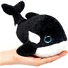 Gisqis Orca Peluche Morbido 28cm Balena Peluche Animali Marinos Balena Giocattolo Pupazzo Peluches Pupazzi Regalo di Compleanno per Feste a Tema
