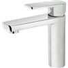 MAMMOLITI Marco Mammoliti | Miscelatore Monocomando Lavabo Maibel Cromo in Ottone, Altezza Bocca 111mm, 17,8x16,5x4,5cm